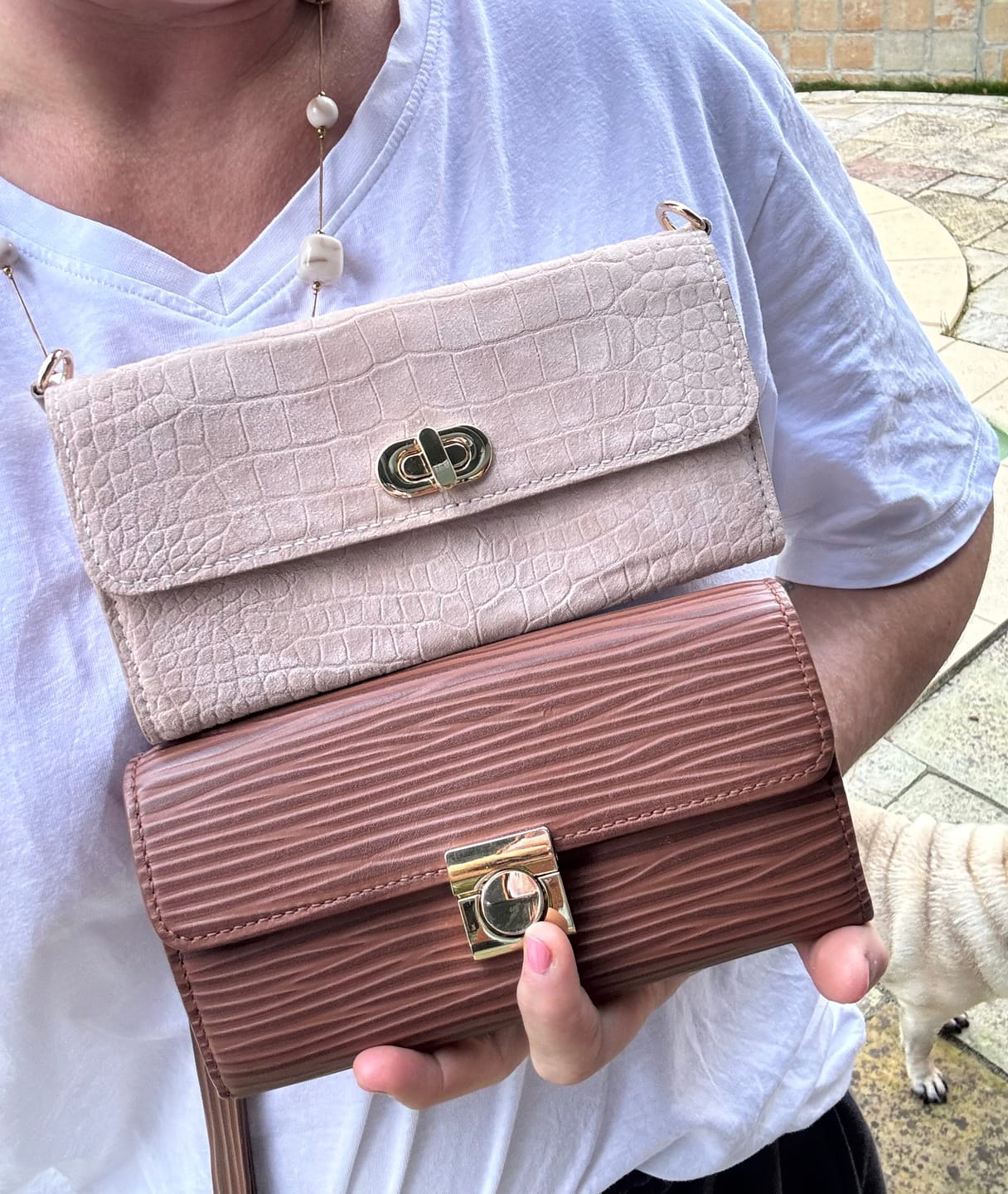 Customer photo review of DIY-Box: The Flap Wallet
