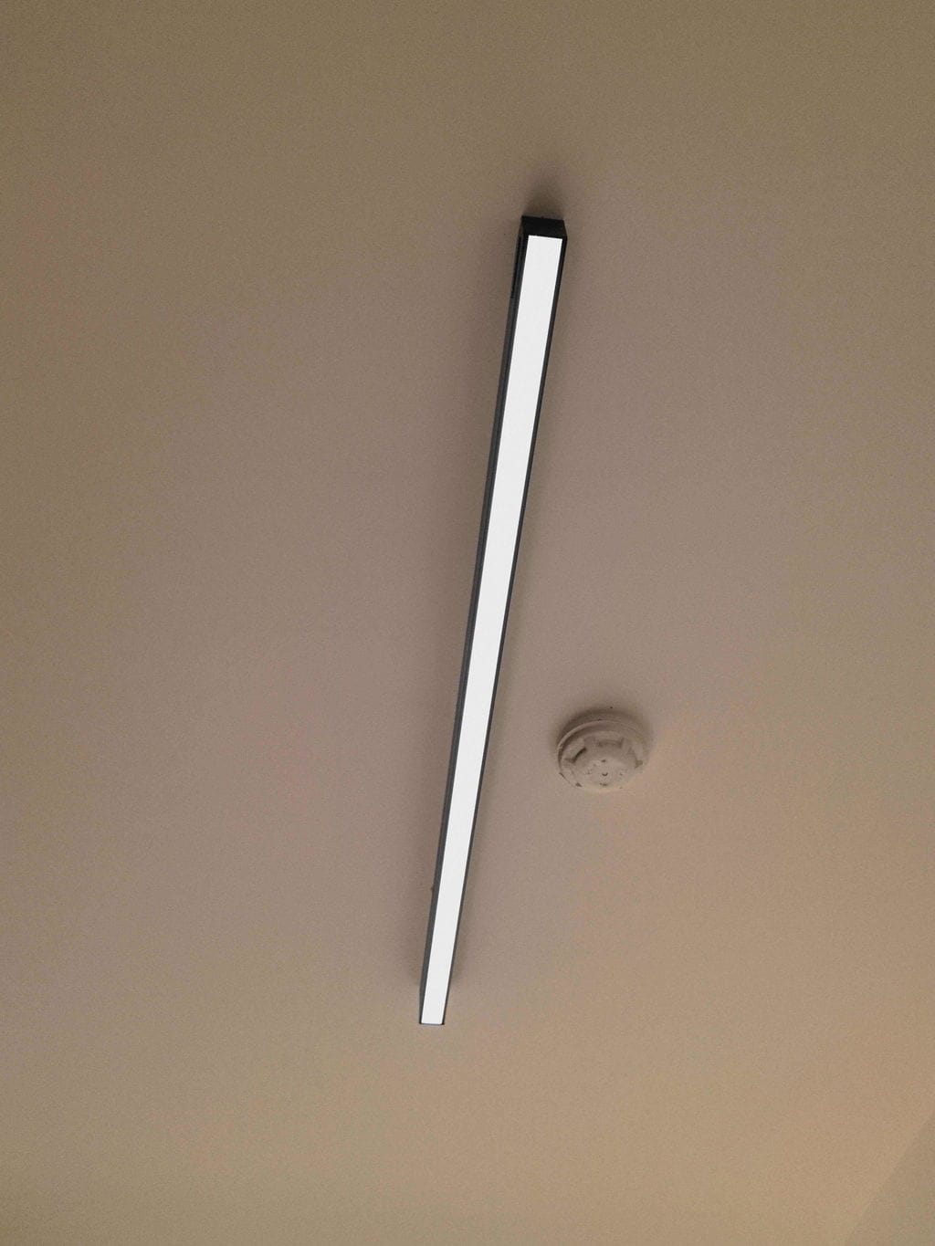Customer photo review of Aluminium Flush Mount Ceiling Light, Slim Profile, 60 to 120 cm