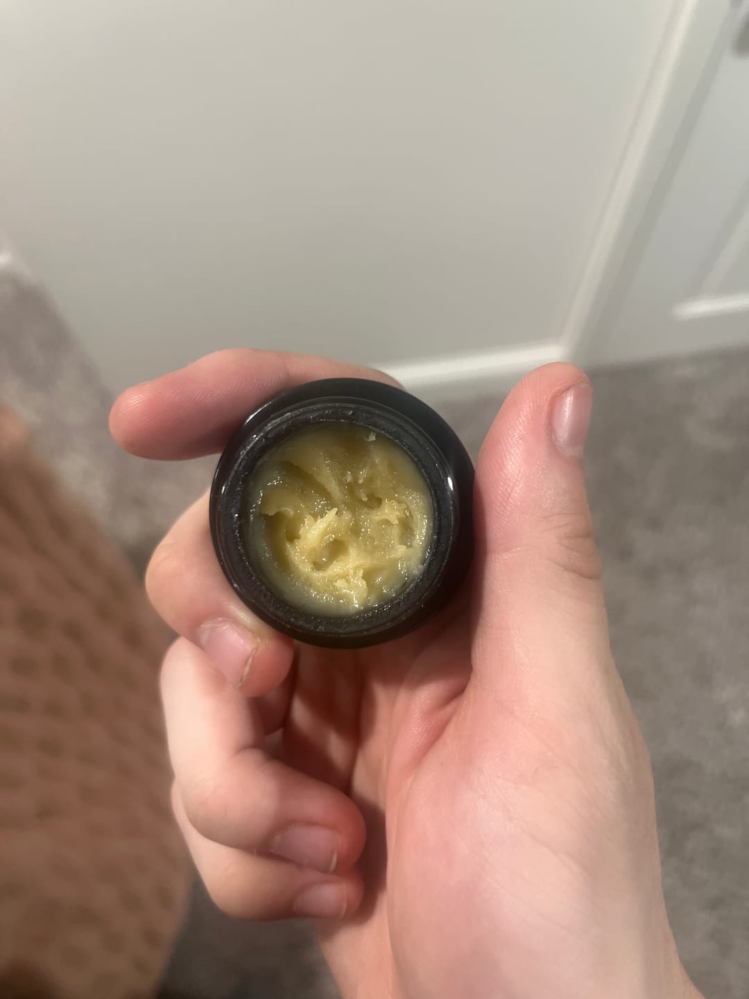 Customer photo review of Blueberry Parfait (Live Resin Badder)