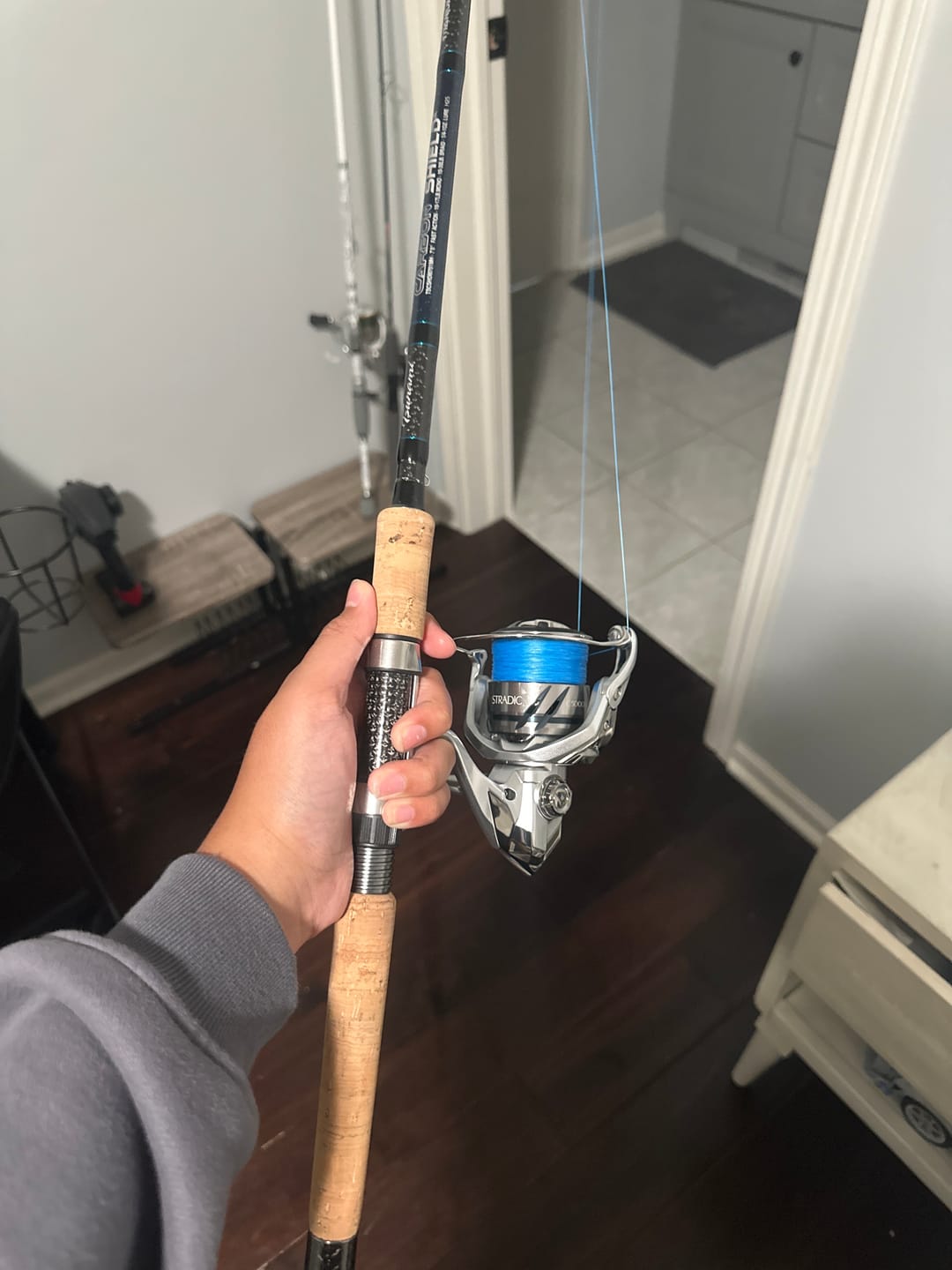 Customer photo review of Carbon Shield III Spinning Rod