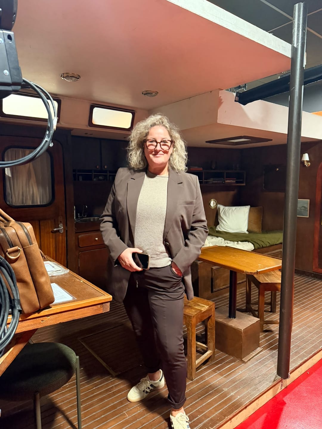 Customer photo review of Gemma Blazer | Brown