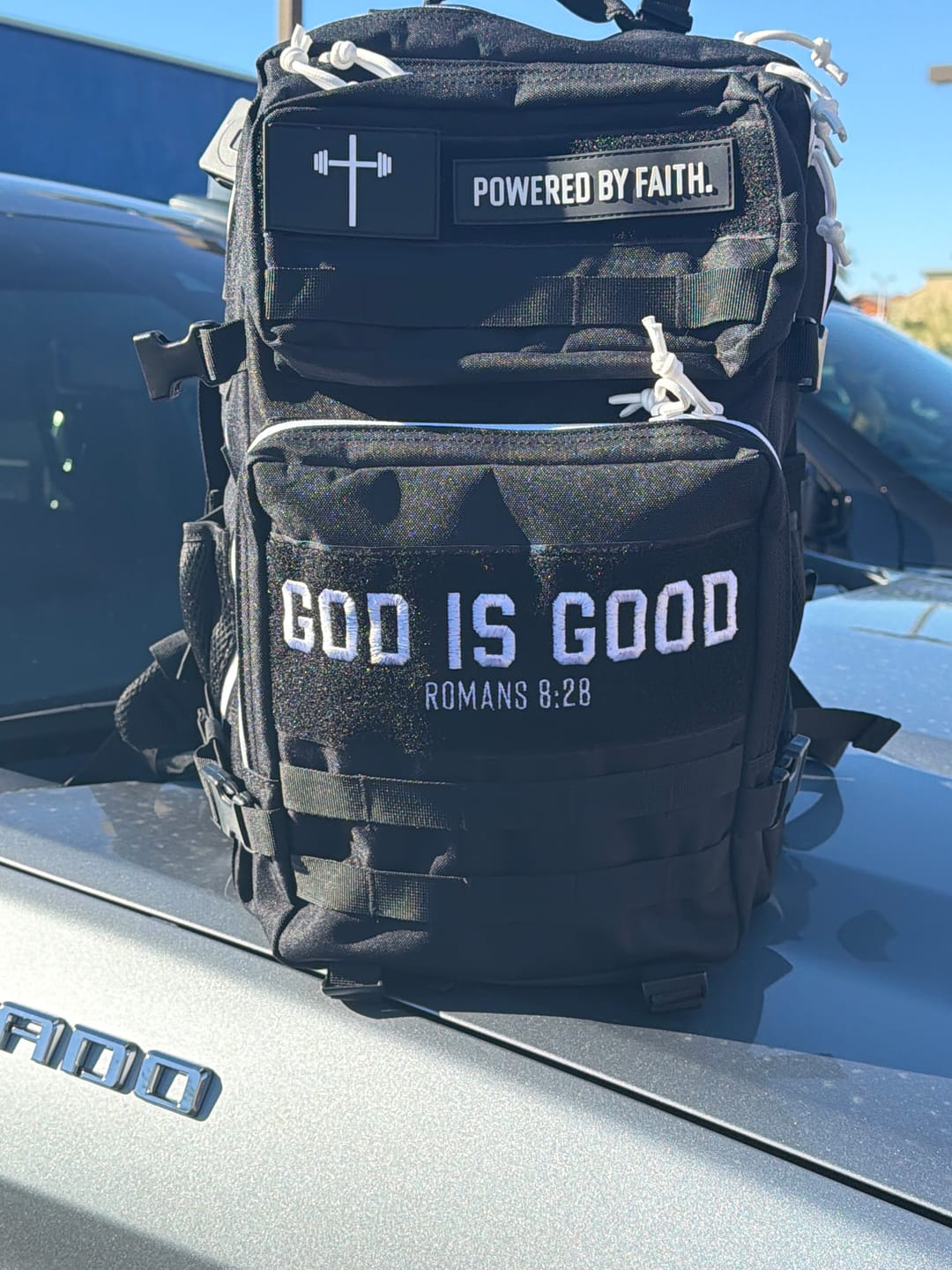 Customer photo review of HolStrength 45L Tactical Backpack