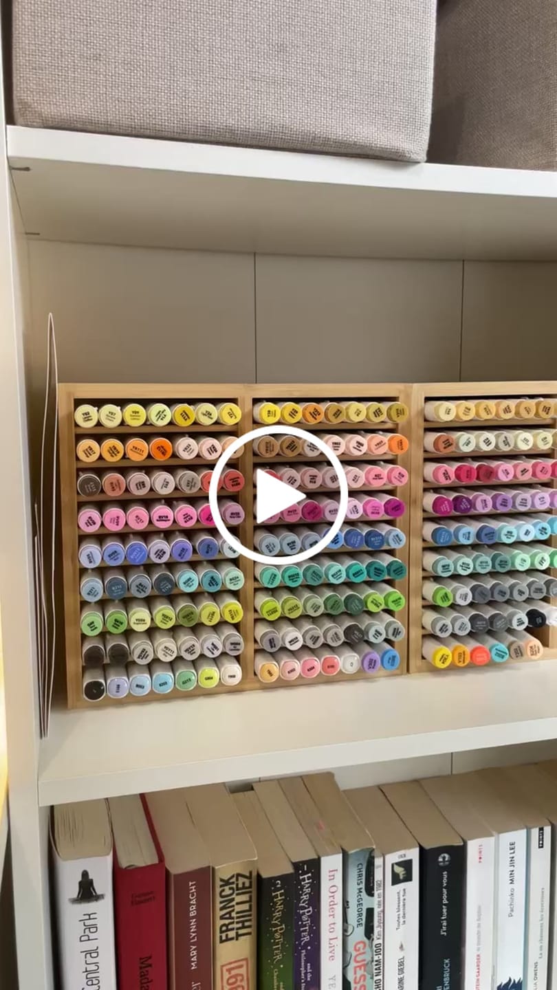 Customer video review of Ohuhu Bamboo Marker Organizer