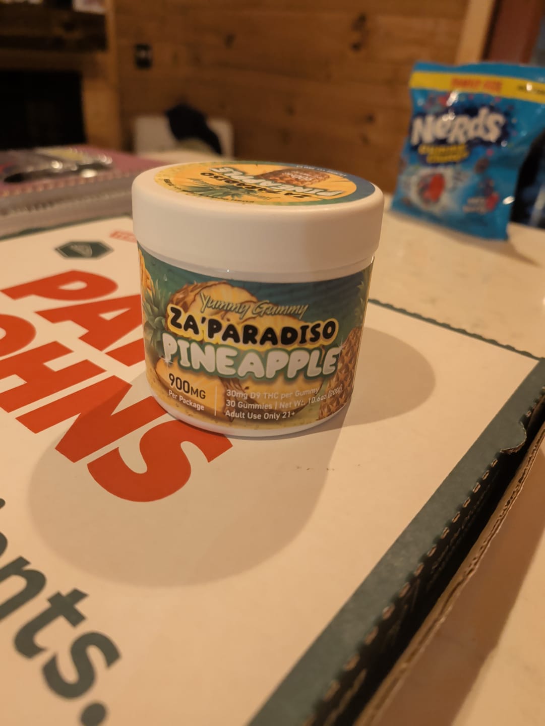 Customer photo review of 900MG Yummy Gummy D9