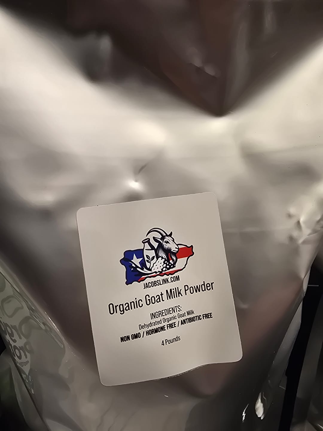 Customer photo review of Organic Goat Milk Powder