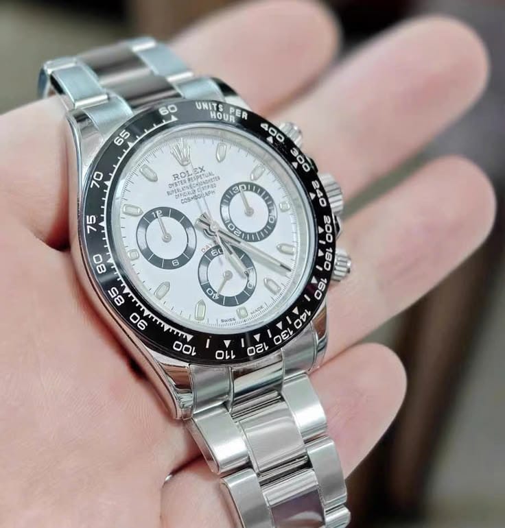 Customer photo review of Daytona 126500 White Panda Dial Automatic Watch