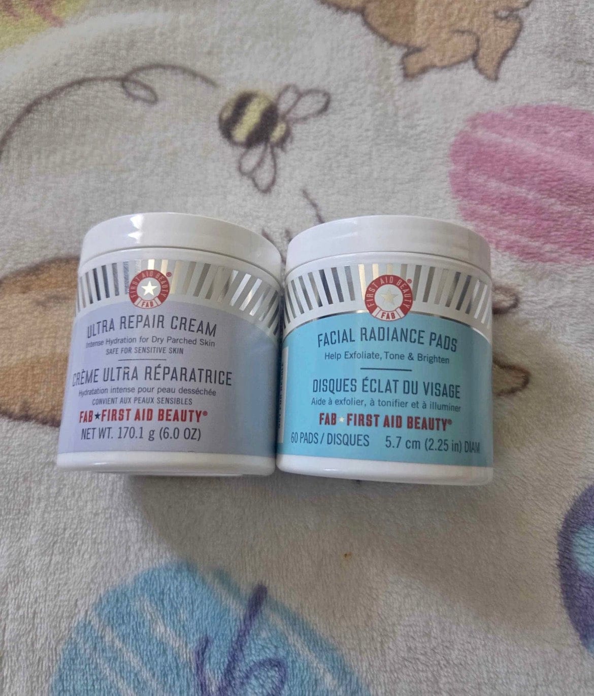 Customer photo review of First Aid Beauty Ultra Repair Cream (6oz)