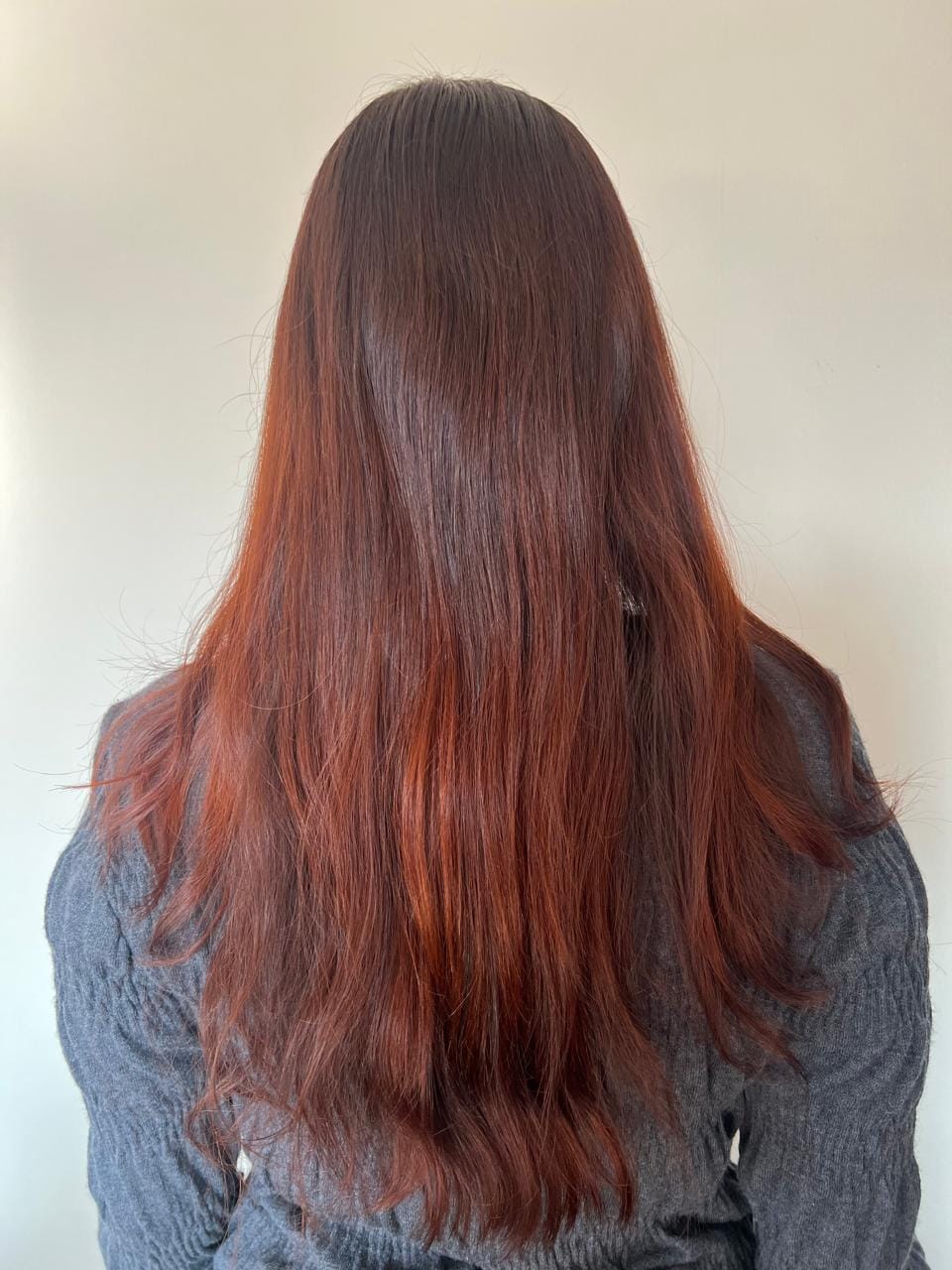 Customer photo review of Tinte 100% Natural - Borgoña
