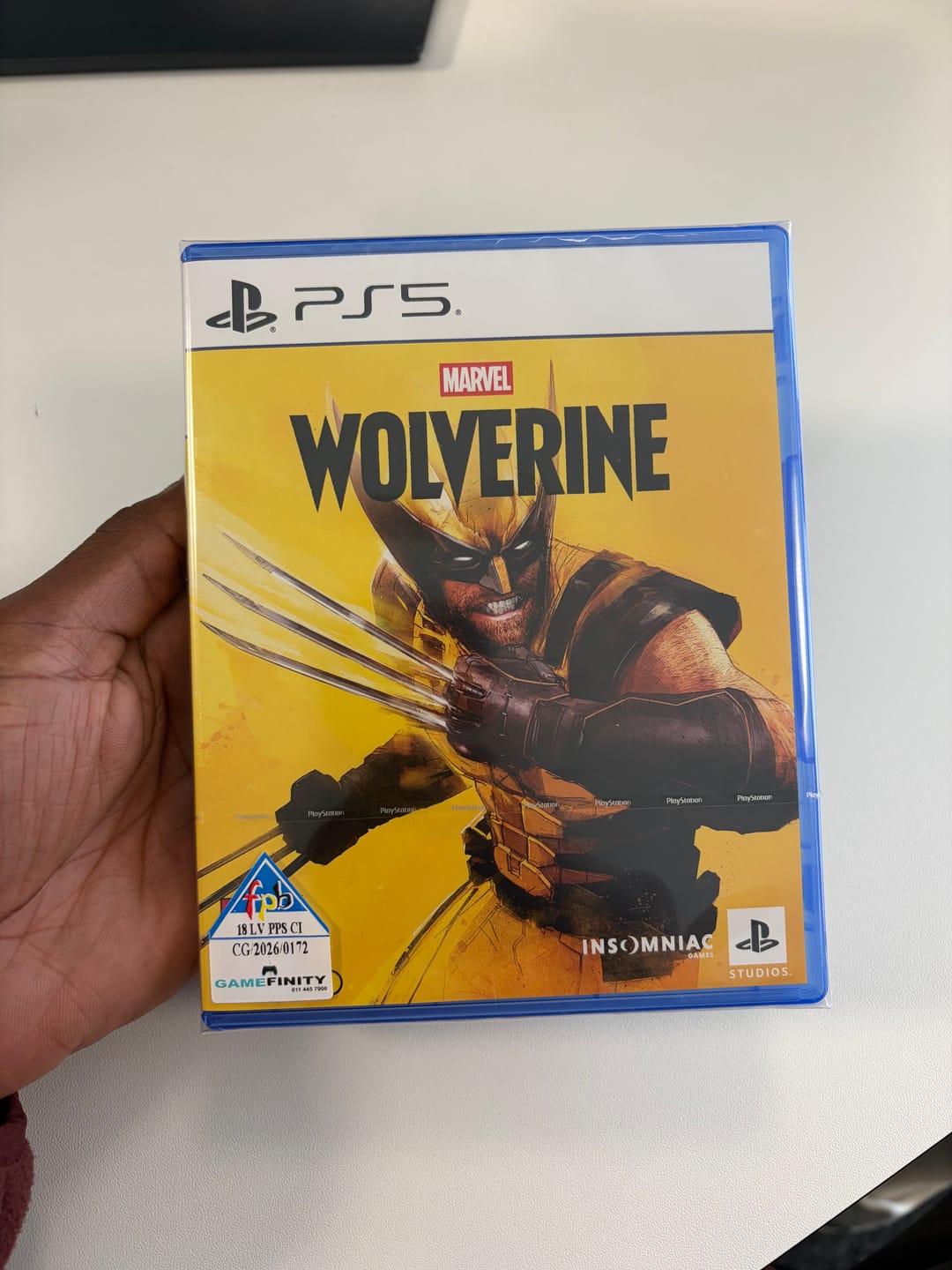 Customer photo review of Marvel’s Wolverine (PS5)