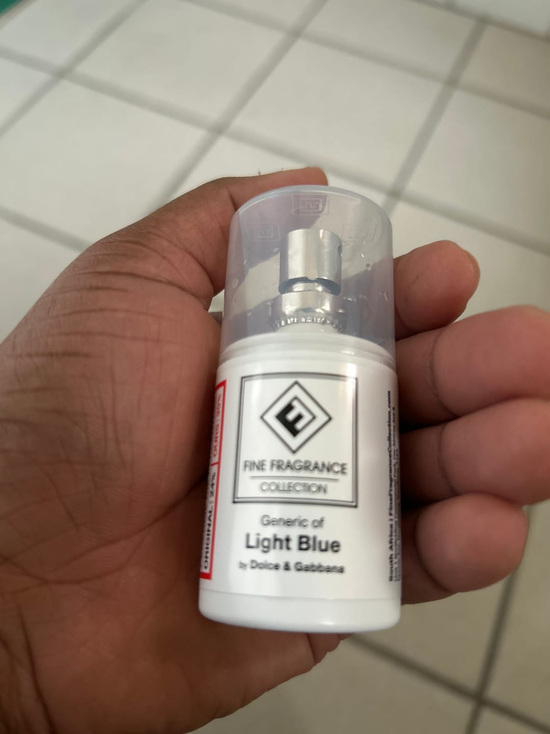 Customer photo review of Generic of Light Blue by Dolce & Gabbana for Woman