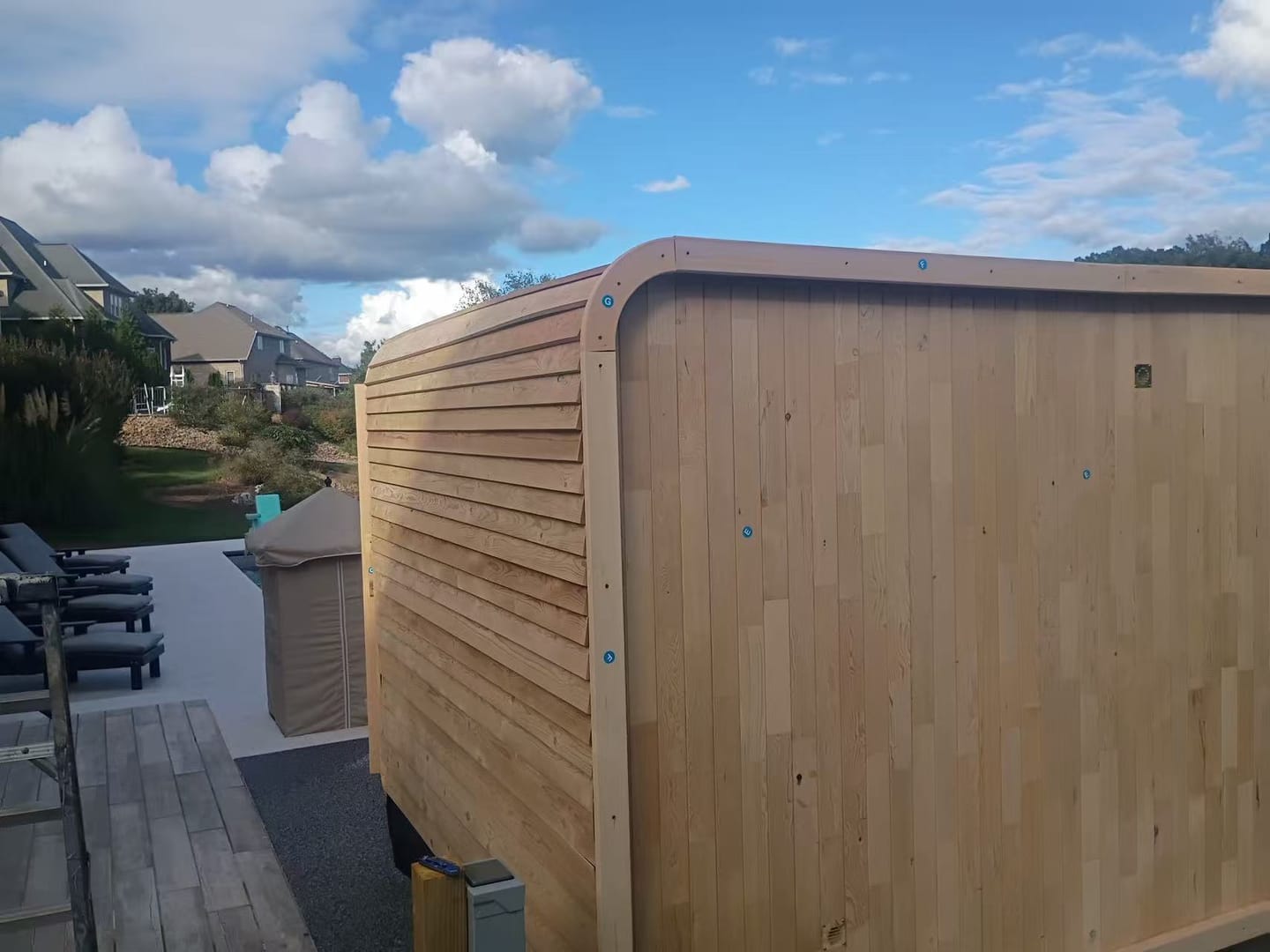 Customer photo review of SAUNAONES® Square Sauna Minimalist Refresh 1