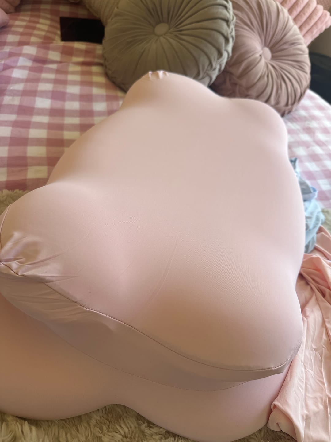 Customer photo review of Cloudii Comfort Align Pillow