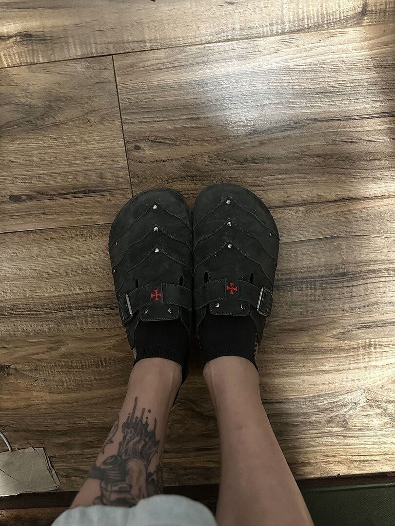 Customer photo review of Crusader Armor Clog