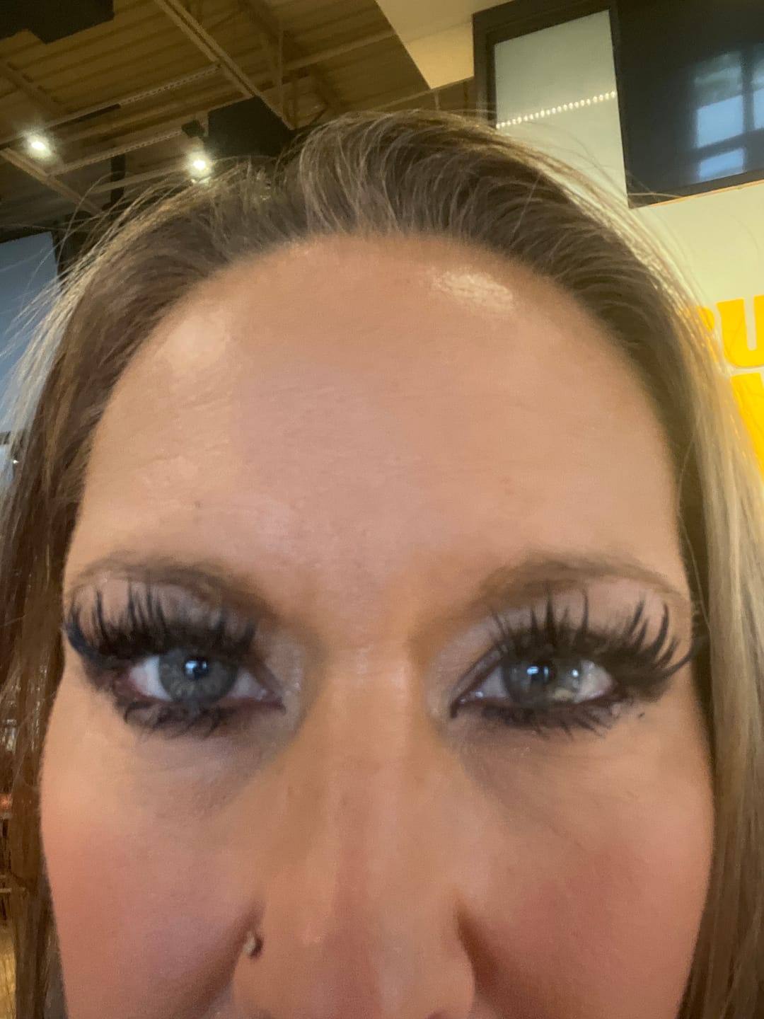 Customer photo review of Lash Bond & Seal - White 10ml