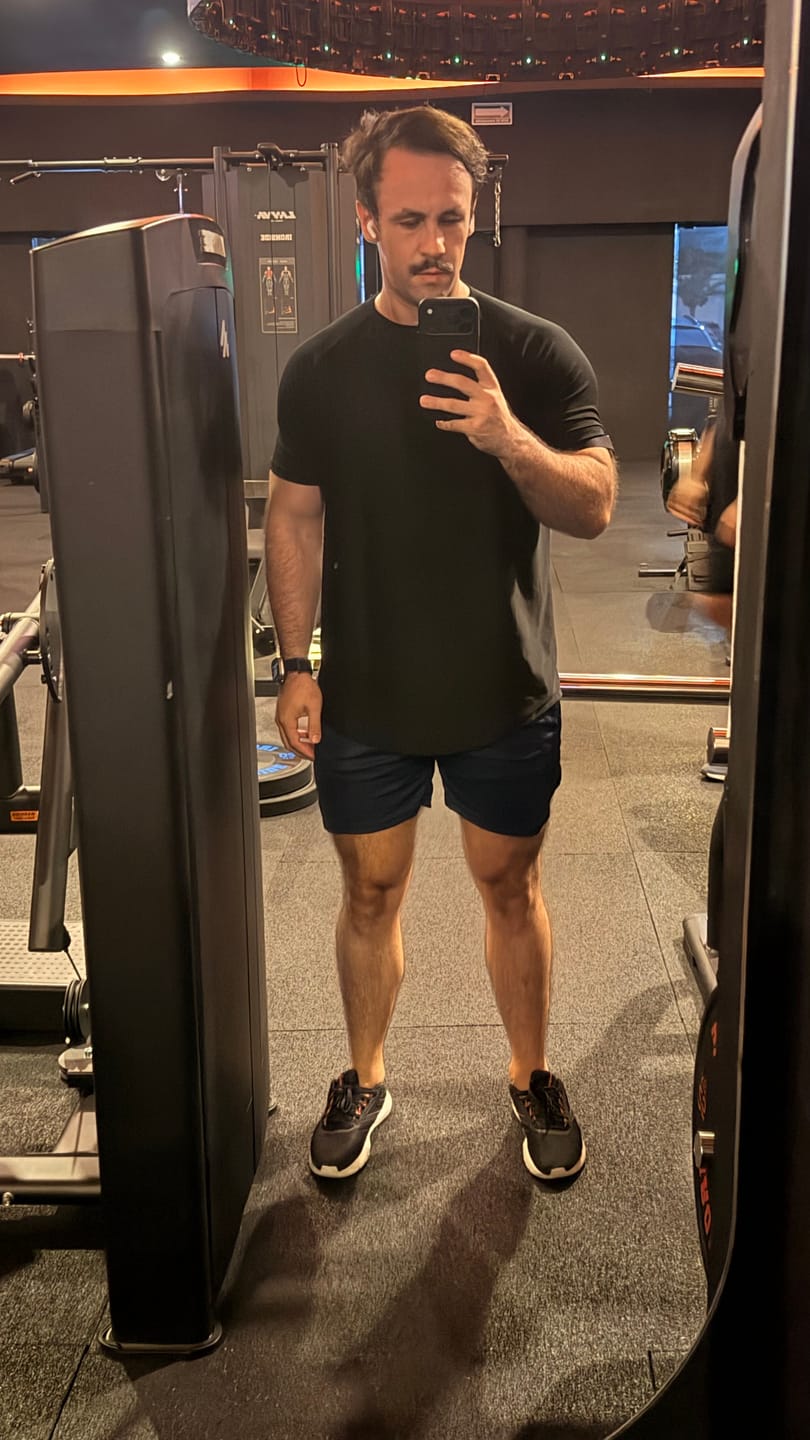 Customer photo review of Training Sport Tee - Black