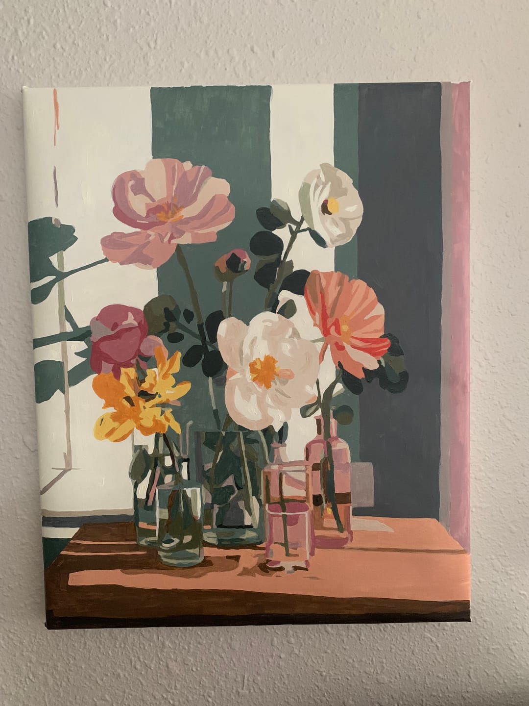 Customer photo review of Beauty in glass | Paint by Number