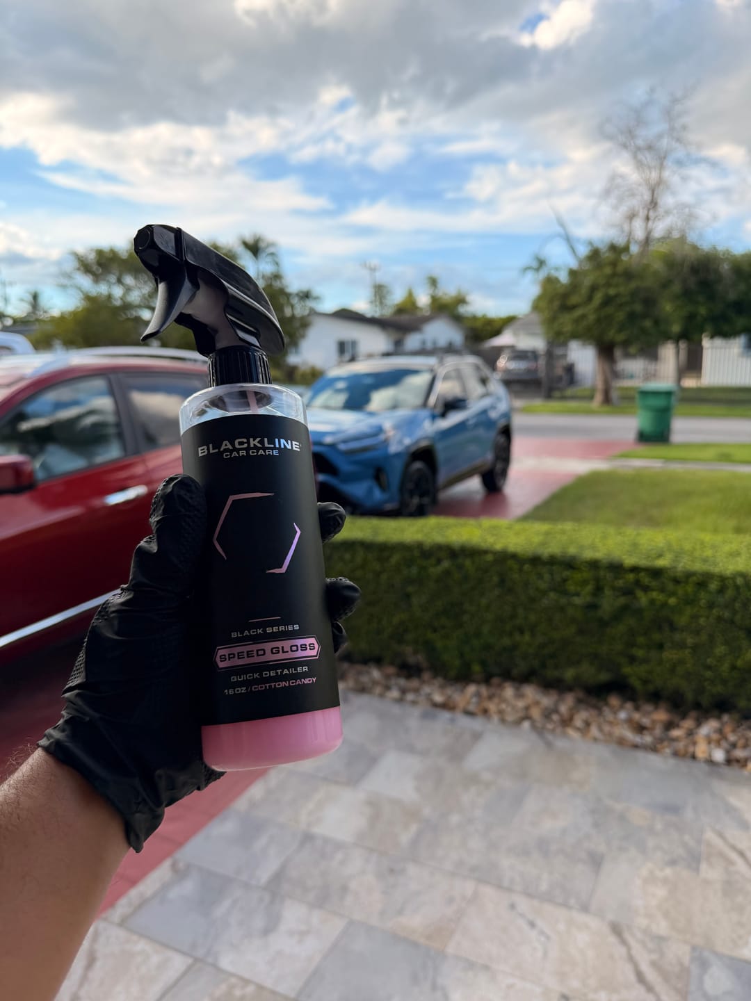 Customer photo review of BLACKLINE® SPEED GLOSS QUICK DETAILER