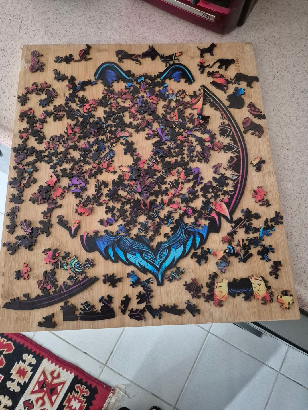 Customer photo review of Mistik Kurt - Ahşap Puzzle