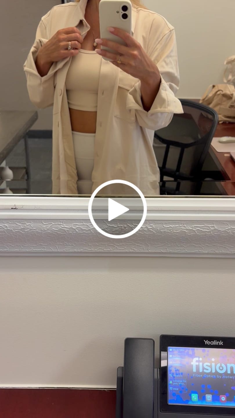 Customer video review of Button Down - Dew