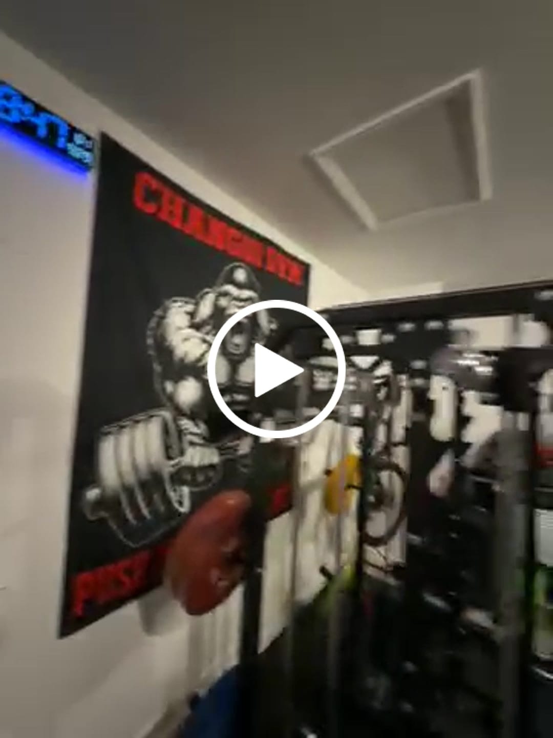 Customer video review of Personalized Gym Flag Gorilla Beast Mode 11343