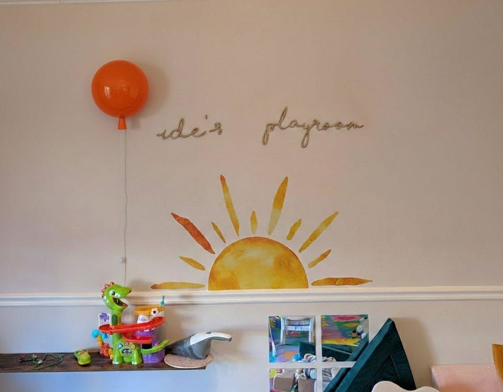 Customer photo review of Balloon Dream Wall Sconce, Polymer Shade, E27 LED, 8 Colours