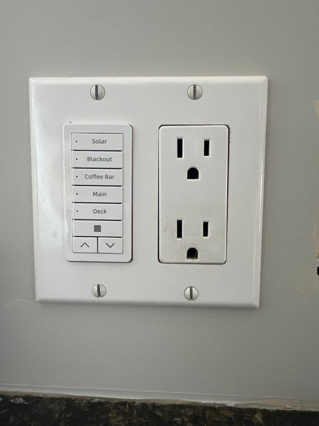 Customer photo review of TapTech Single/5-Channel Remote Wall Switch