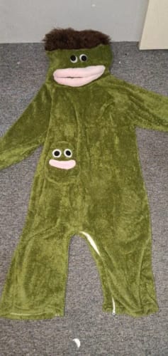 Customer photo review of The Snuggle Onesie™