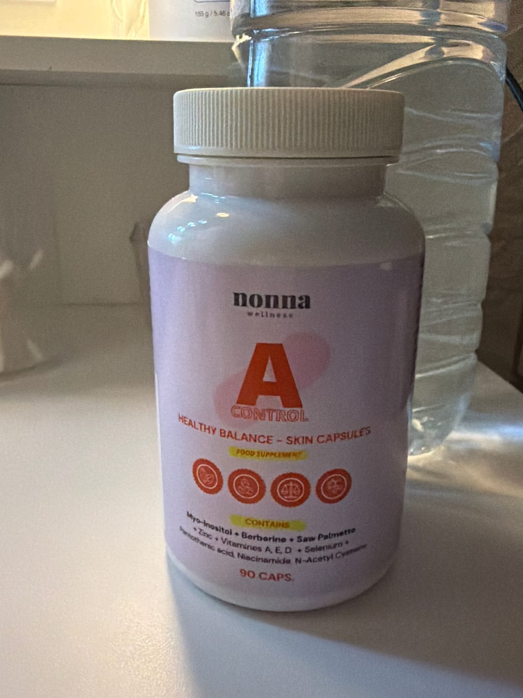 Customer photo review of A CONTROL - ACNÉ HORMONAL & RESISTENCIA A LA INSULINA