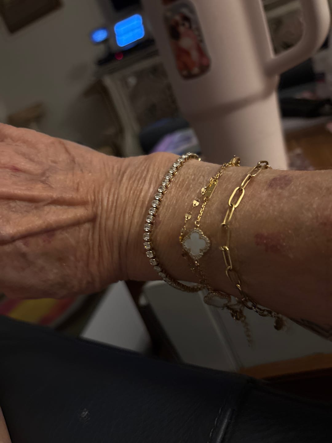 Customer photo review of Tennis Bracelet