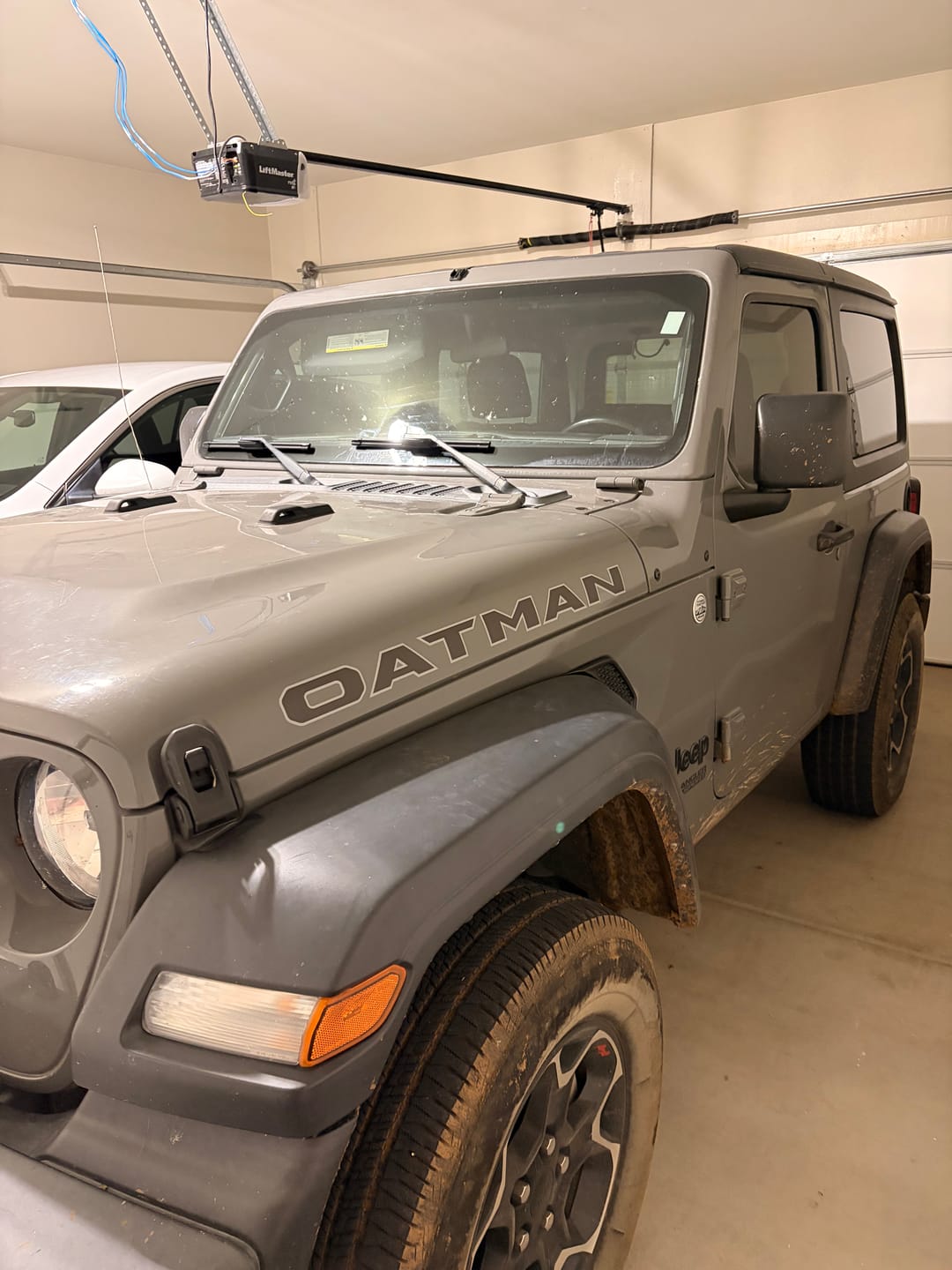 Customer photo review of Hood Lettering | Set of 2