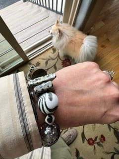 Customer photo review of Slate Specialty Bracelet