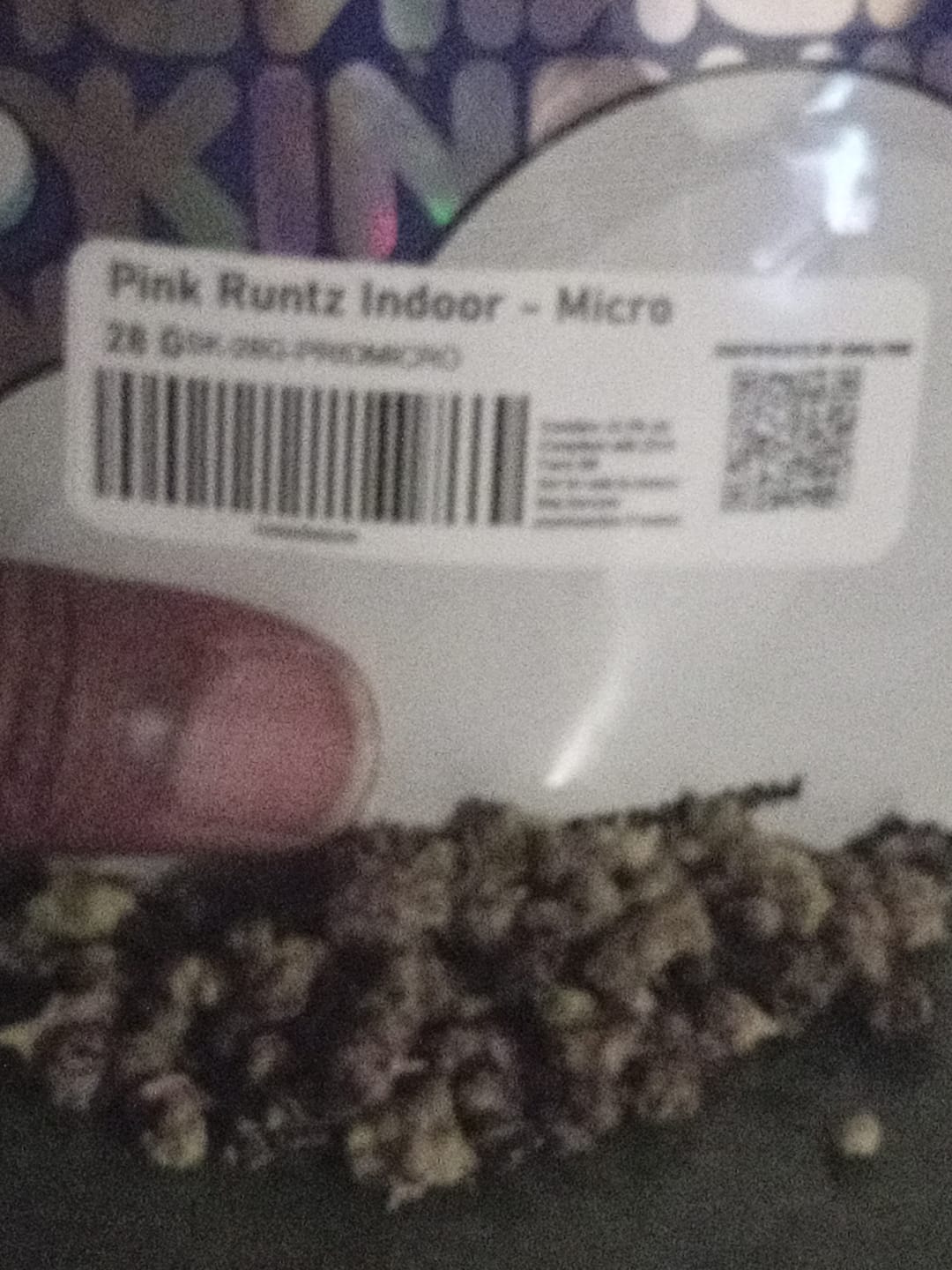 Customer photo review of KIND - Pink Runtz Indoor - Micro - 28 Grams - Hybrid
