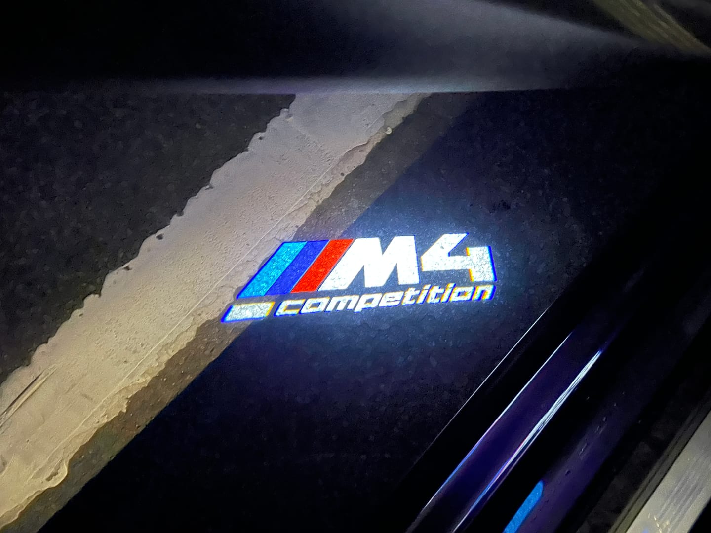 Customer photo review of BMW F SERIES DOOR LIGHTS