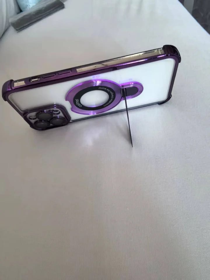 Customer photo review of Coque iPhone anti-chute à anneau invisible Airluma