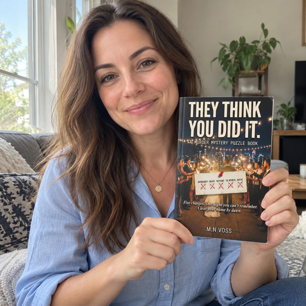 Customer photo review of They Think You Did It