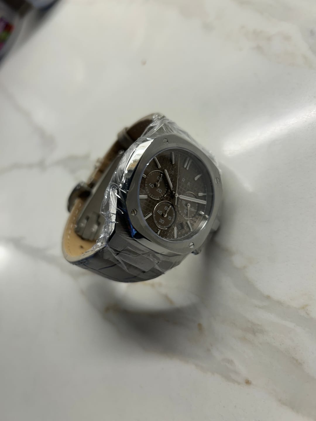 Customer photo review of Chronograph 002: Steel/Stone