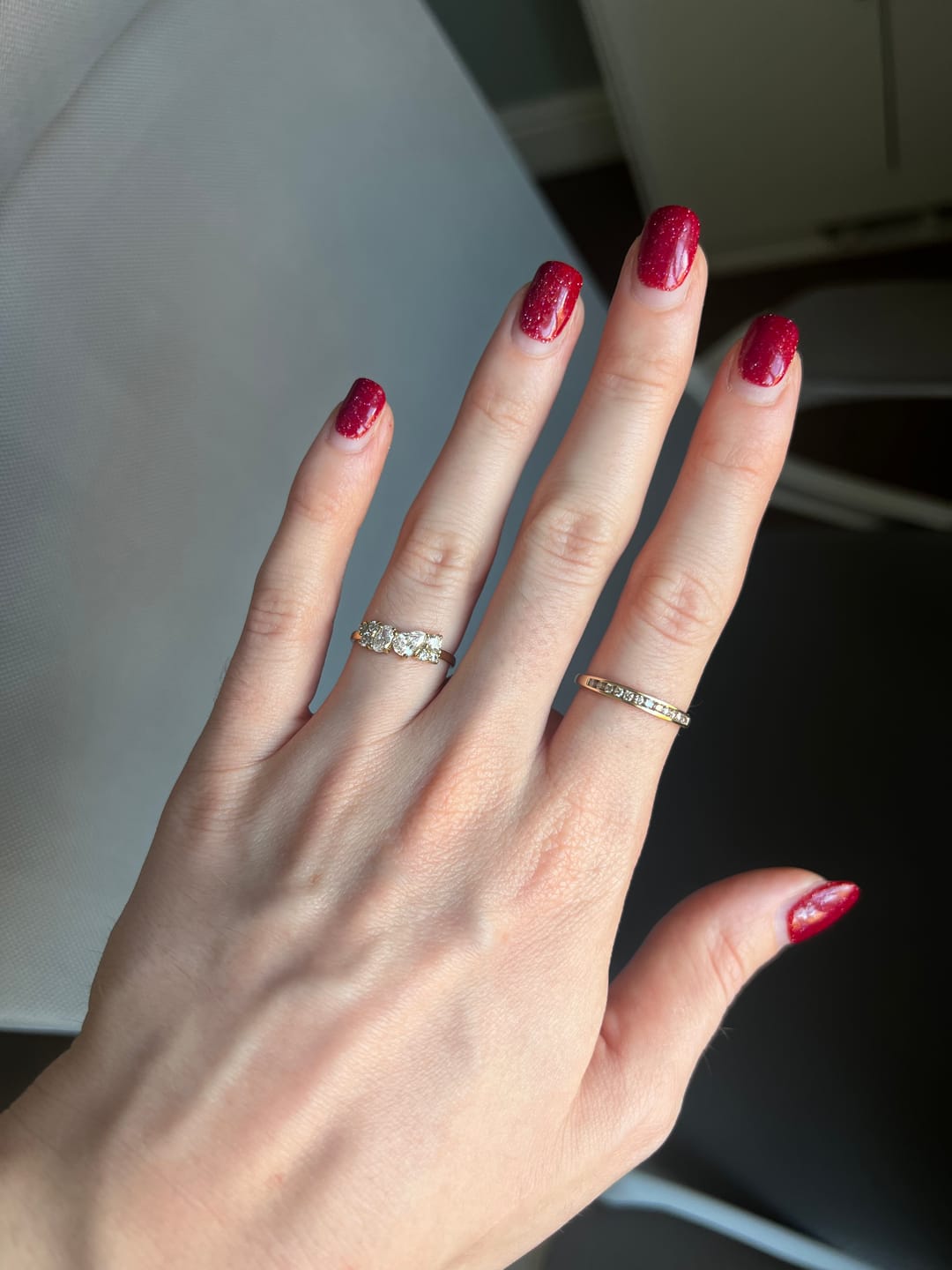 Customer photo review of Cluster Ring