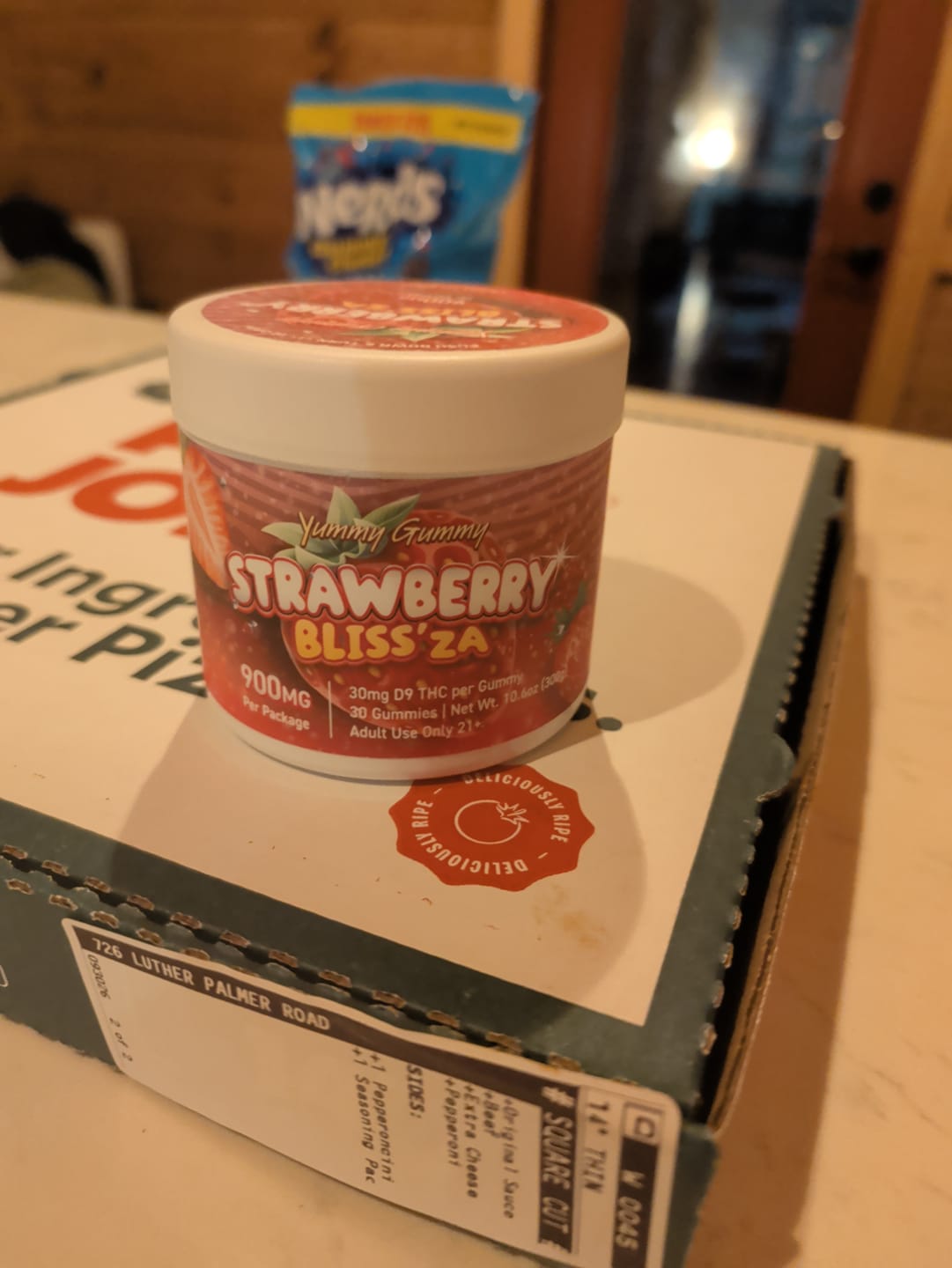 Customer photo review of 900MG Yummy Gummy D9