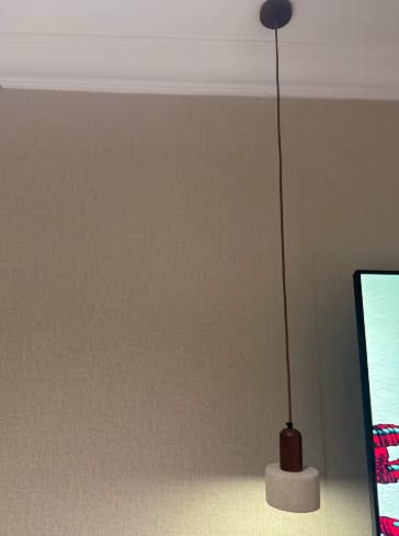 Customer photo review of Nero | Pendant Light