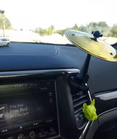 Customer photo review of Musical Car Cymbal