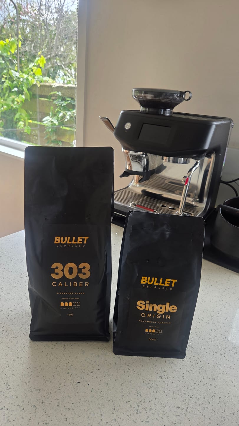 Customer photo review of 303 Caliber Coffee Beans 1KG