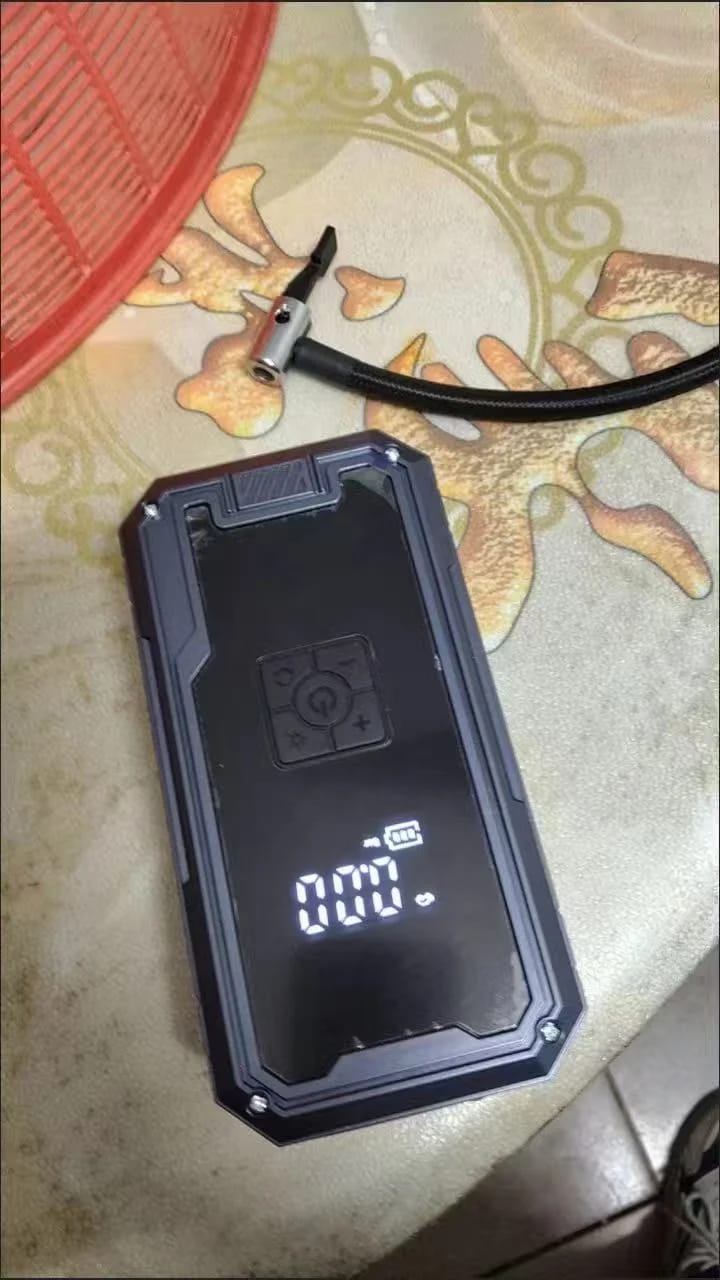 Customer photo review of [Top Rated] Momi's All-in-One Jump Starter - 4 IN 1