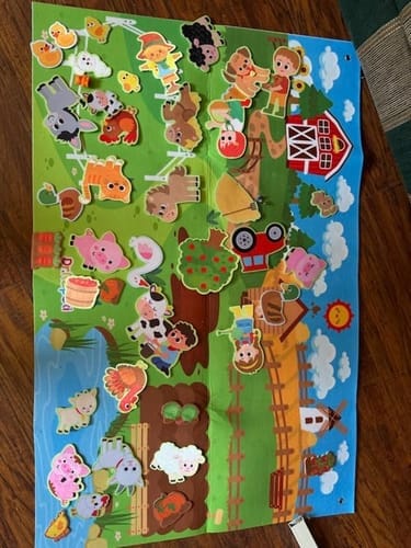 Customer photo review of Quadro Interativo Littlestorieskids: Promove o jogo independente desde a primeira utilização.