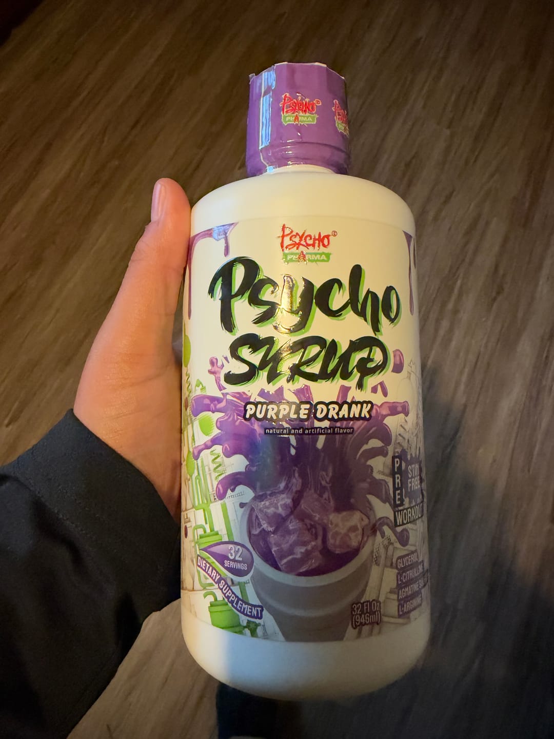 Customer photo review of Psycho Syrup