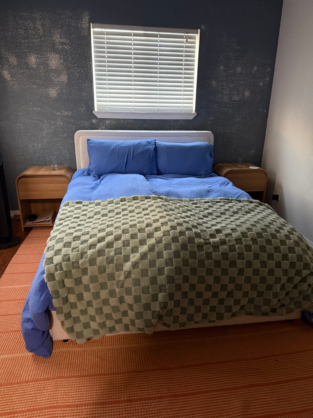 Customer photo review of Organic Gauze Duvet Cover