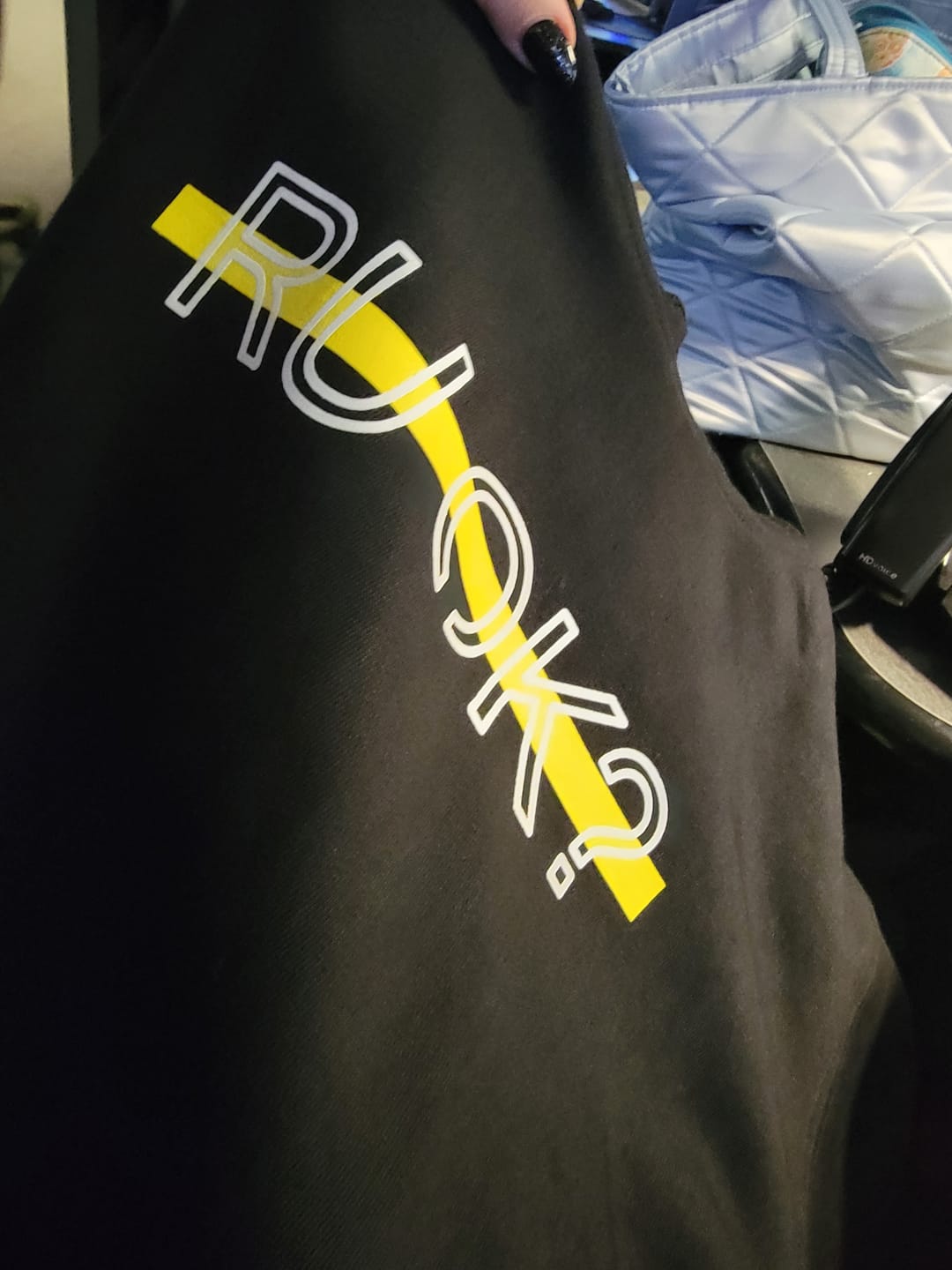 Customer photo review of Stigma Breaking Hoodie - Gold Line