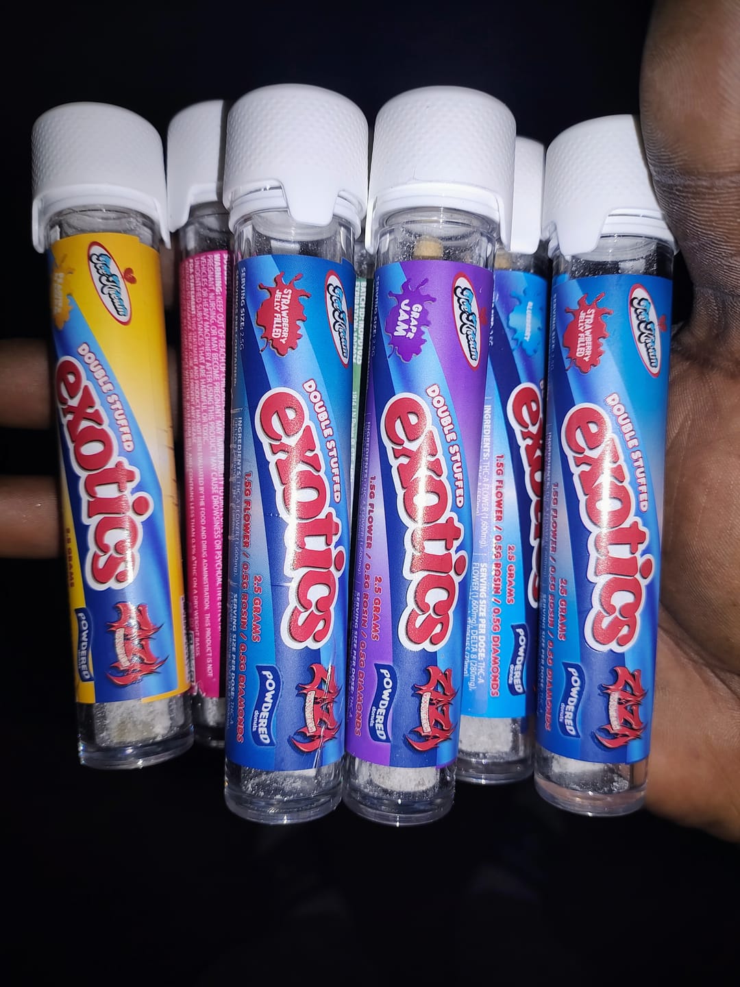 Customer photo review of THCA Exotics Value Pack