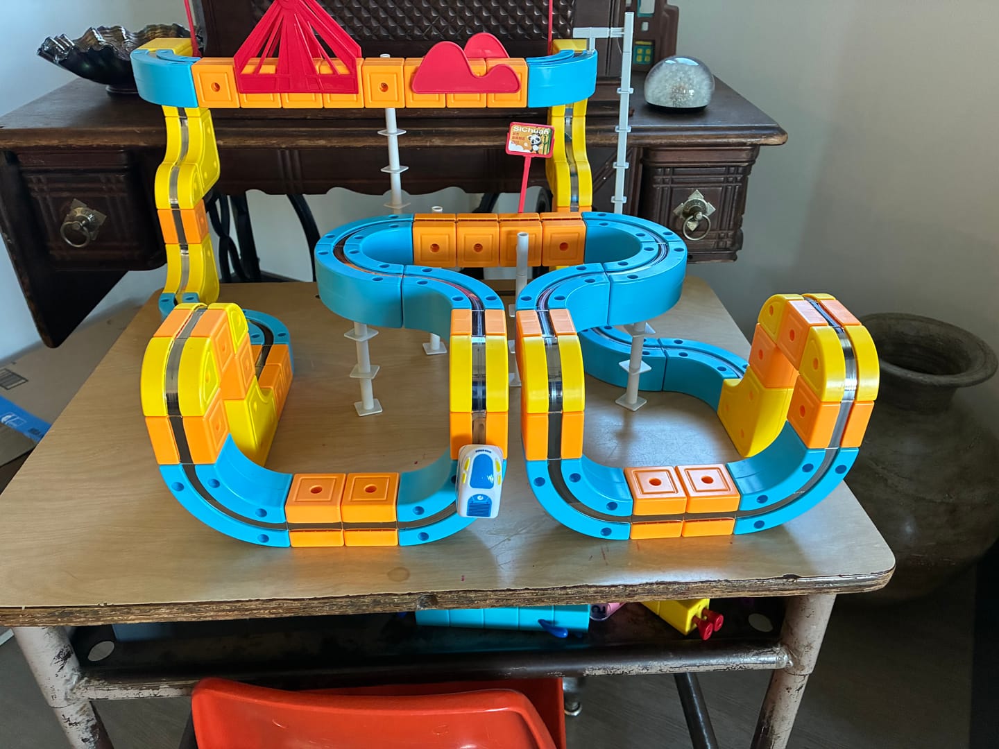 Customer photo review of Infinity Racer Magnetic Train