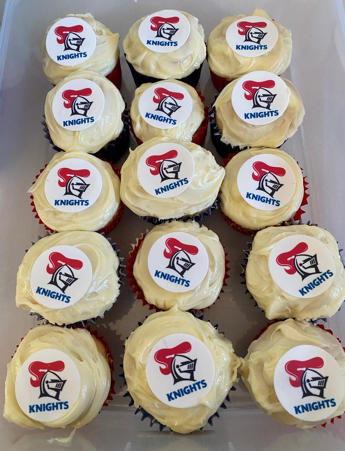 Customer photo review of Newcastle Knights NRL Club - Edible Icing Images