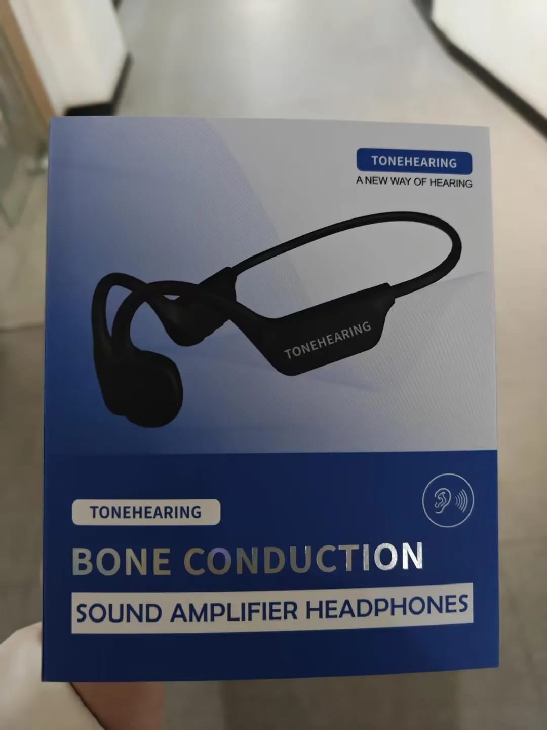 Customer photo review of 🔥 Hear Conversations More Clearly – Comfortable Bone-Conduction Hearing Support